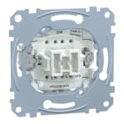 MERTEN - Taster-Eins. mit Orientierungslicht, Schließer 1-polig, 10 A, AC 250 V, Steckkl.