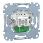 MERTEN - Aus/Wechselschalter-Eins. mit Orientierungslicht, 1-polig, 16 AX, AC 250 V, StK