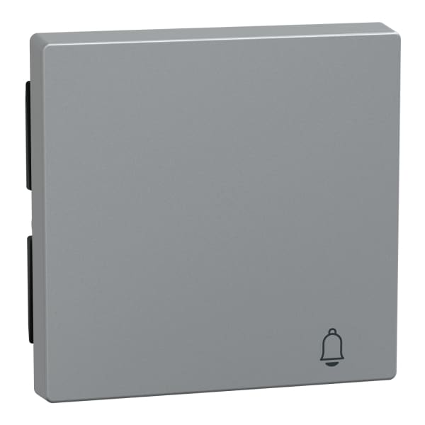 MERTEN - Wippe mit Kennzeichnung Klingel, aluminium, System M