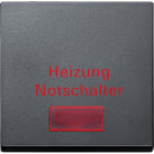 MERTEN - Wippe für Heizungs-Notschalter, anthrazit, System M