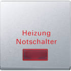 MERTEN - Wippe für Heizungs-Notschalter, aluminium, System M