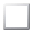 MERTEN - Zentralplatte für Notlicht-Einsatz, aluminium, System M
