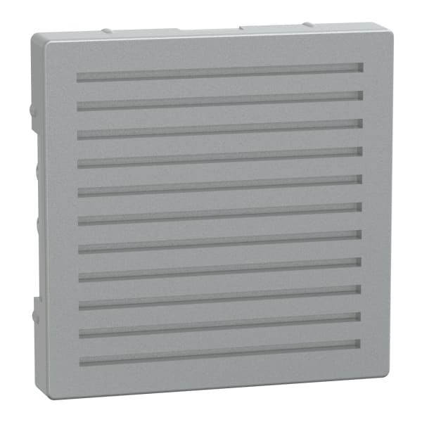 MERTEN - Zentralplatte für akustischen Signalgeber, aluminium, System M