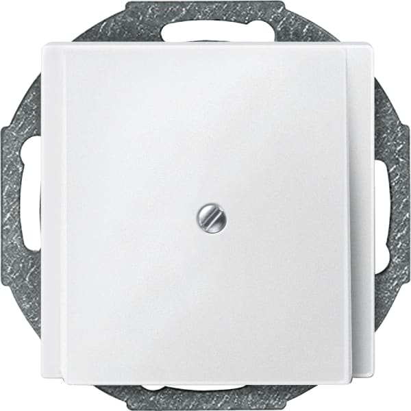 SCHNEIDER ELECTRIC - Zentralplatte Leitungsauslass, polarweiß, System M