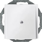 SCHNEIDER ELECTRIC - Zentralplatte Leitungsauslass, polarweiß, System M