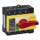 SCHNEIDER ELECTRIC - Lasttrennsch. INS63,4P, 63A/690V AC/250V DC,Drehantrieb rot/Grund gelb
