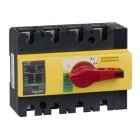 SCHNEIDER ELECTRIC - Lasttrennsch. INS125,4P, 125A/690V AC/250V DC,Drehantrieb rot/Grund gelb