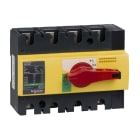 SCHNEIDER ELECTRIC - Lasttrennsch. INS160,4P, 160A/690V AC/250V DC,Drehantrieb rot/Grund gelb