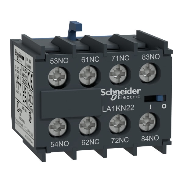 SCHNEIDER ELECTRIC - Hilfsschalterblock, 2S+2Ö, Schraubklemmen