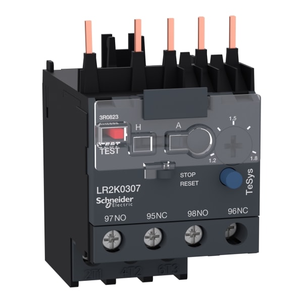 SCHNEIDER ELECTRIC - Motorschutzrelais, 1,2-1,8A, 1S+1Ö, Klasse 10A