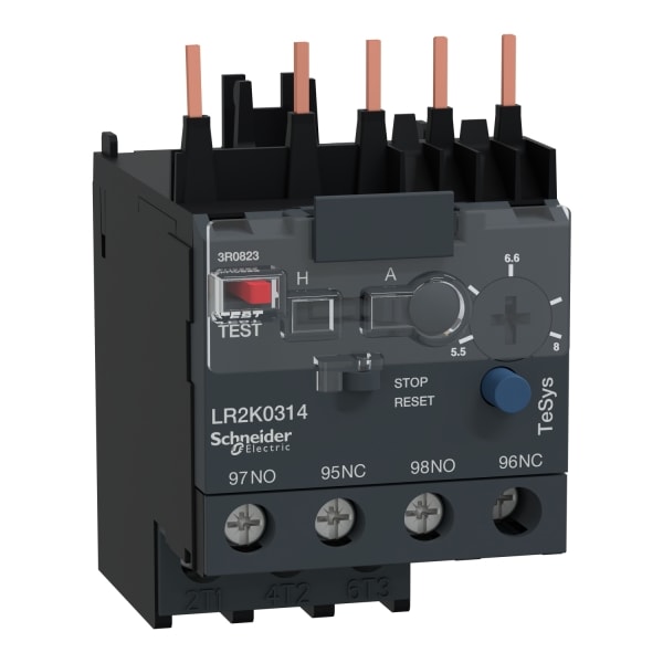 SCHNEIDER ELECTRIC - Motorschutzrelais, 5,5-8A, 1S+1Ö, Klasse 10A