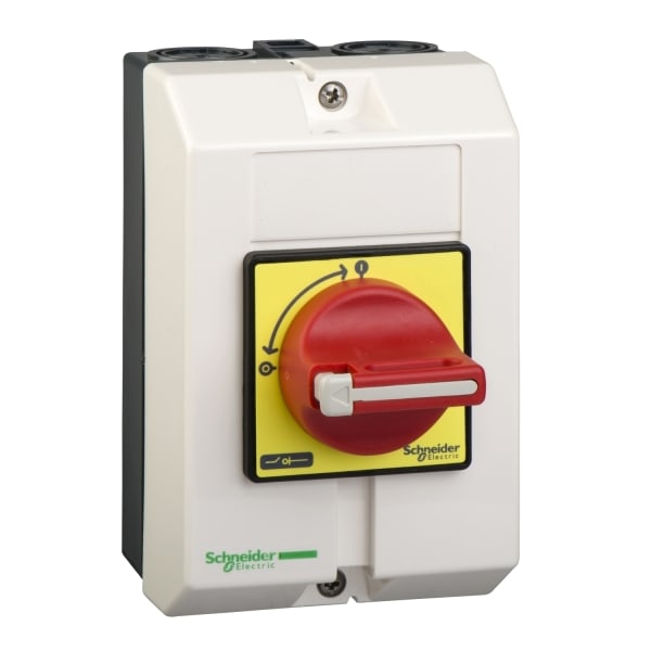 SCHNEIDER ELECTRIC - Leergeh. f. VARIO VN12, VN20, V02-V2+max. 2 Zus.mod., Frontsch., gelb, IP65