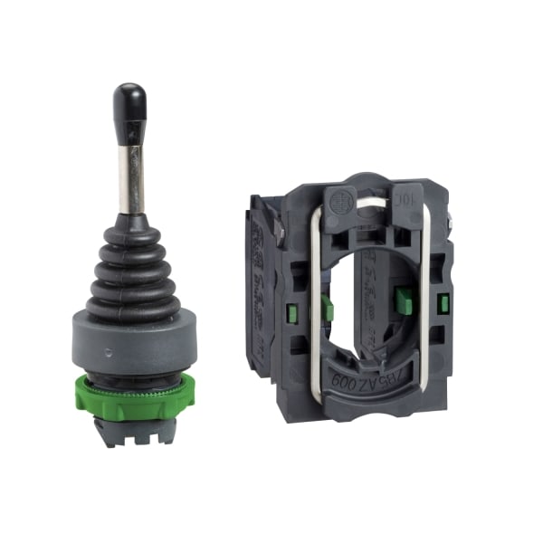 SCHNEIDER ELECTRIC - Joystick, 2 Richtungen Ø 22, 3 Stellungen, o. Rückzug Nullstellung- 1S