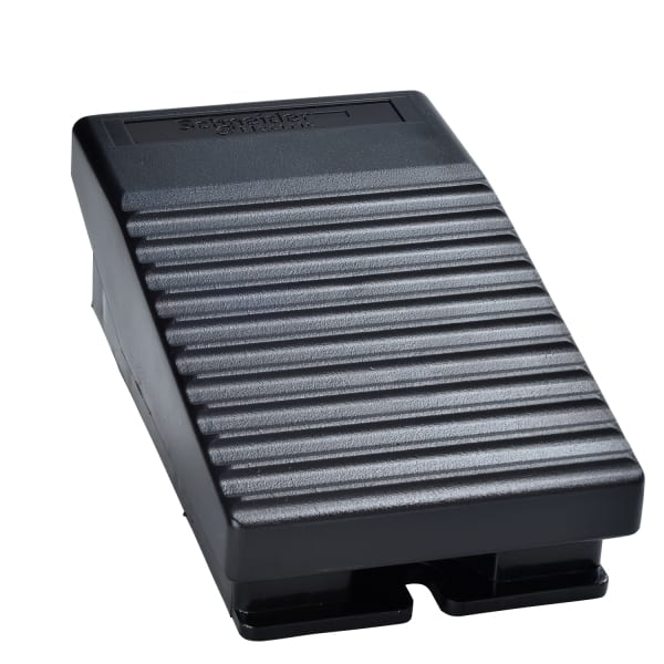 SCHNEIDER ELECTRIC - Fußschalter, Harmony XPE, einfach, Kunstoff, schwarz, 1-stufig, 2Ö+2S, IP43