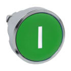 SCHNEIDER ELECTRIC - Drucktaster, Frontelement, XB4, Metall, 22mm, grün, I, tastend