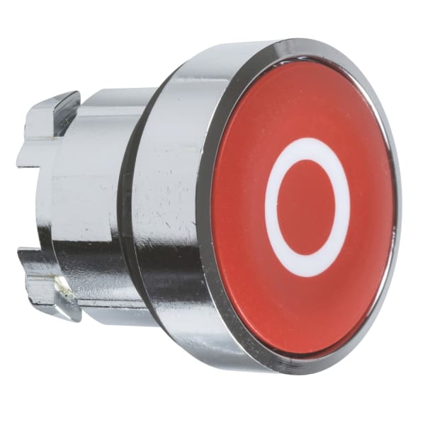 SCHNEIDER ELECTRIC - Drucktaster, Frontelement, XB4, Metall, 22mm, rot, O, tastend