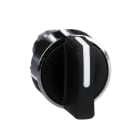 SCHNEIDER ELECTRIC - Wahlschalter Frontelement XB4, Metall, 22mm, schwarz, 3 Stell., rastend