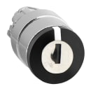 SCHNEIDER ELECTRIC - Schlüsselschalter Frontelement XB4, Metall, 22mm, sw, 3 Stell., Mi rastend