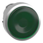 SCHNEIDER ELECTRIC - Leuchtdrucktaster, Frontelement, Harmony XB4, Metall, 22mm, grün, tastend, für universelle LED, für Einlegeschild