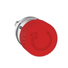 SCHNEIDER ELECTRIC - Not-Aus/Not-Halt-Schalter Frontelement XB4, Metall, 22mm, rot, Pilz 30mm, Drehent