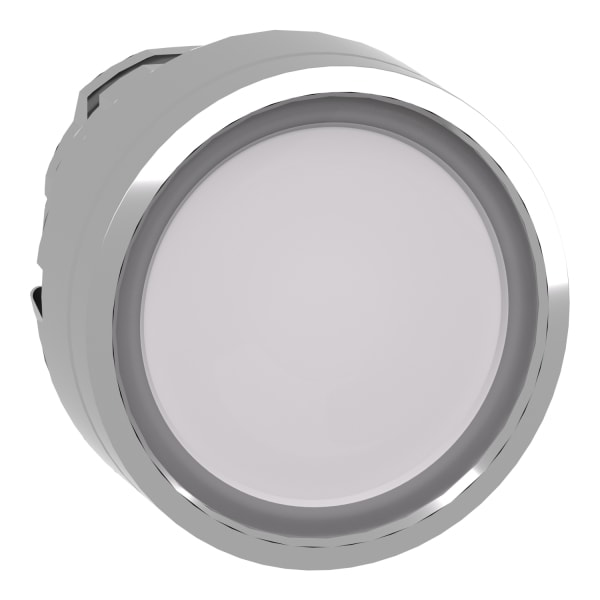 SCHNEIDER ELECTRIC - Leuchtdrucktaster Frontelement XB4, Metall, 22mm, weiß, tastend, für LED