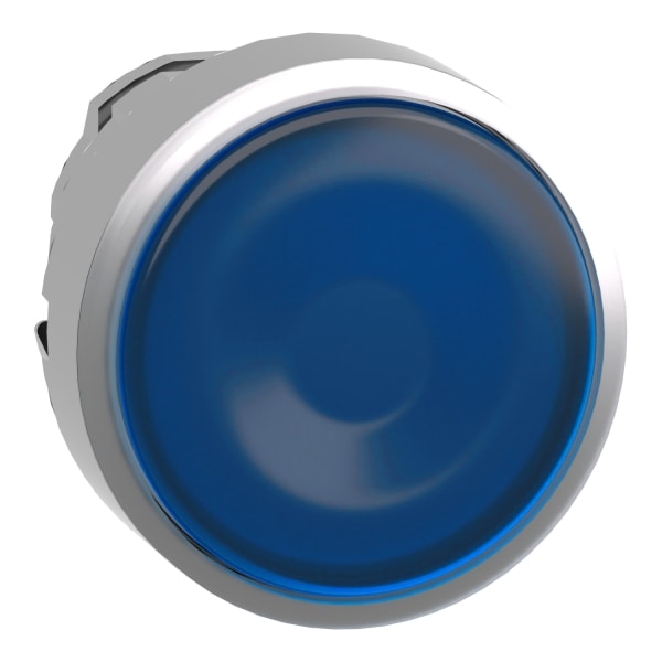 SCHNEIDER ELECTRIC - Leuchtdrucktaster Frontelement XB4, Metall, 22mm, blau, tastend, für LED