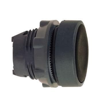 SCHNEIDER ELECTRIC - Drucktaster Frontelement XB5, Kunststoff, 22mm, schwarz, tastend