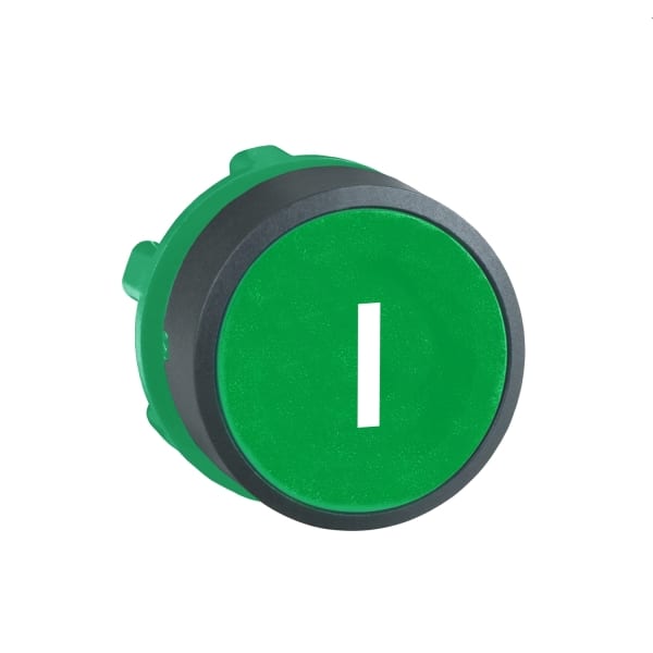 SCHNEIDER ELECTRIC - Drucktaster Frontelement XB5, Kunststoff, 22mm, grün, I, tastend