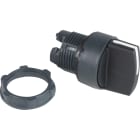 SCHNEIDER ELECTRIC - Wahlschalter, Frontelement, XB5, Kunststoff, 22mm, schwarz, 2 Stell., rastend