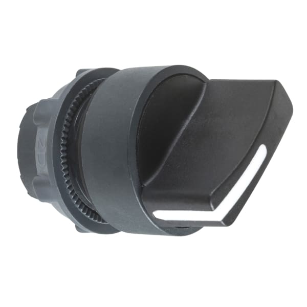 SCHNEIDER ELECTRIC - Wahlschalter, Frontelement, XB5, Kunststoff, 22mm, schwarz, 2 Stell., tastend