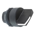 SCHNEIDER ELECTRIC - Wahlschalter, Frontelement, XB5, Kunststoff, 22mm, schwarz, 2 Stell., tastend