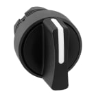 SCHNEIDER ELECTRIC - Wahlschalter, Frontelement, XB5, Kunststoff, 22mm, schwarz, 3 Stell., Mi rastend