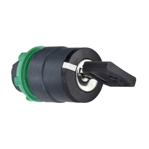 SCHNEIDER ELECTRIC - Schlüsselschalter Frontelement XB5, Kunststoff, 22mm, sw, 3 Stell., rastend