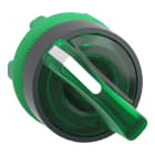 SCHNEIDER ELECTRIC - Leuchtwahlschalter Frontelement XB5, Kstst., 22mm grün, für LED, 2 Stell., rastend