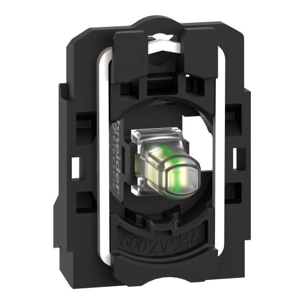 SCHNEIDER ELECTRIC - Lampenfassung, XB5, Kunststoff, weiß, LED, mit Befestigungsflansch, SK, 24VACDC