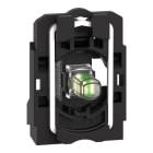 SCHNEIDER ELECTRIC - Lampenfassung, XB5, Kunststoff, weiß, LED, mit Befestigungsflansch, SK, 24VACDC
