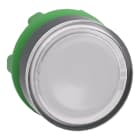 SCHNEIDER ELECTRIC - Leuchtdrucktaster, Frontelement, Harmony XB5, Kunststoff, 22mm, weiß, für universelle LED, für Einlegeschild