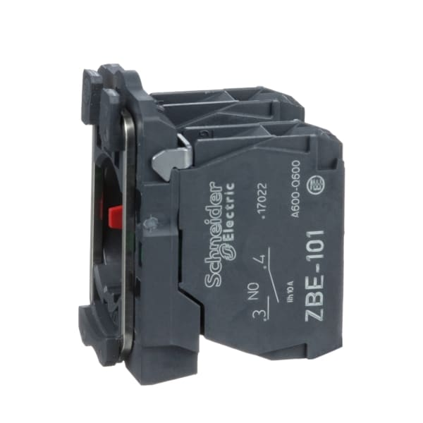 SCHNEIDER ELECTRIC - Hilfsschalterblock+Befestigungsflansch XB5, Kstst, 22mm, 30mm, 1S+1Ö, SK