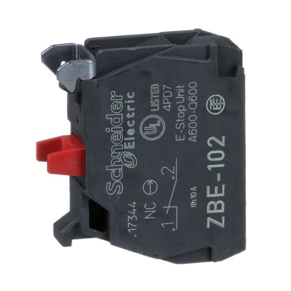 SCHNEIDER ELECTRIC - Hilfsschalter, Kontaktblock, Harmony XB4 und XB5, 22mm, 30mm, Schraubklemme, 1Ö