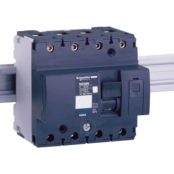 SCHNEIDER ELECTRIC - Leistungsschalter NG125L, 4P, 80A, C Charakteristik
