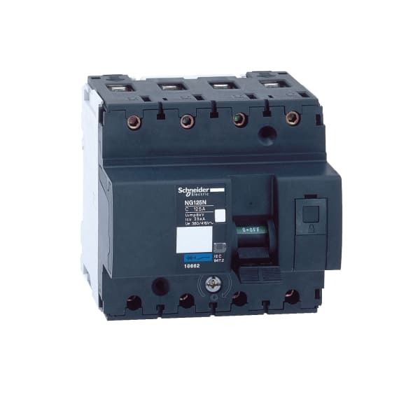 SCHNEIDER ELECTRIC - Leistungsschalter NG125N, 4P, 100A, C-Charakteristik