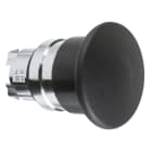 SCHNEIDER ELECTRIC - Pilzdrucktaster Frontelement XB4, Metall, 22mm, schwarz, Pilz 40mm, tastend