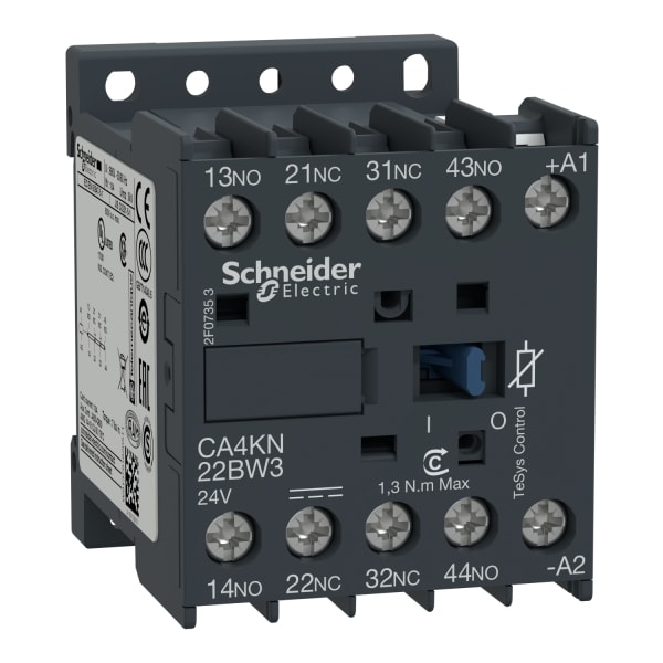 SCHNEIDER ELECTRIC - Hilfsschütz, 2S+2Ö, 24V DC, 1,8W