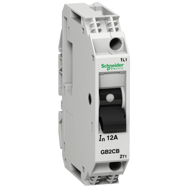 SCHNEIDER ELECTRIC - Leistungsschalter TeSys für Steuerstromkreise, GB2-CB, 4A, 1p, 1d