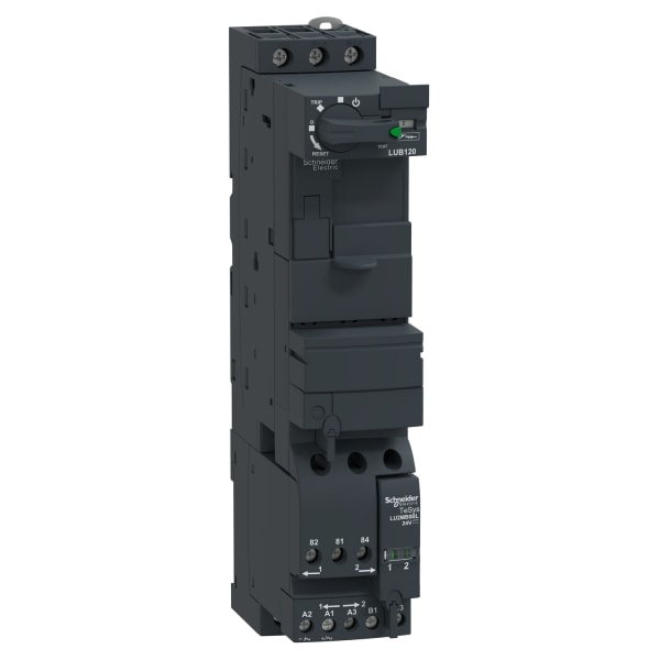 SCHNEIDER ELECTRIC - Grundgerät, TeSys U, 12A, 24 V DC mit Schraubklemmen