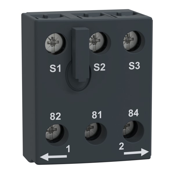 SCHNEIDER ELECTRIC - Klemmenleiste Steuerblock, für Wendestarter TeSys U