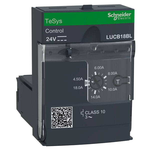 SCHNEIDER ELECTRIC - Steuereinheit Erweitert LUCB, Klasse 10, 4,5-18A, 24 V DC