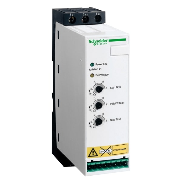 SCHNEIDER ELECTRIC - Sanftanlasser für Asynchronmotor, ATS01, 22A, 380-415V, 7,5-11 KW
