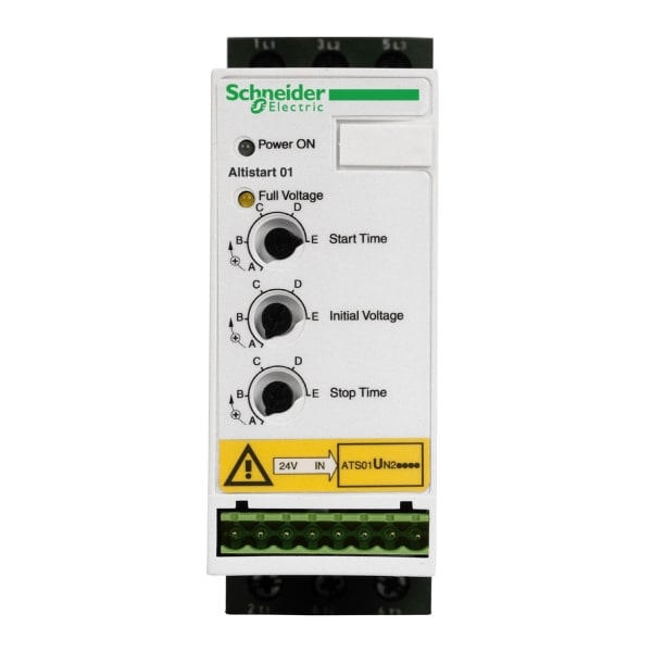 SCHNEIDER ELECTRIC - Sanftanlasser für Asynchronmotor, ATSU01, 9A, 200-480V, 1,5-4 KW