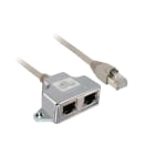SCHNEIDER ELECTRIC - Modbus-T-Verteiler, 1 x RJ45, Stecker und 2 x RJ45, Buchse, Kabel 0,3m